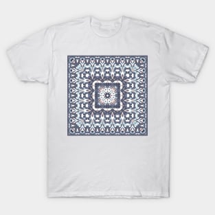 Bright square arabic ornate pattern T-Shirt